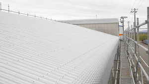 荘内米穀商業協同組合様屋根工事