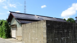 酒田市 S様 納屋屋根塗装