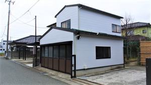 酒田市 K様宅車庫外壁塗装